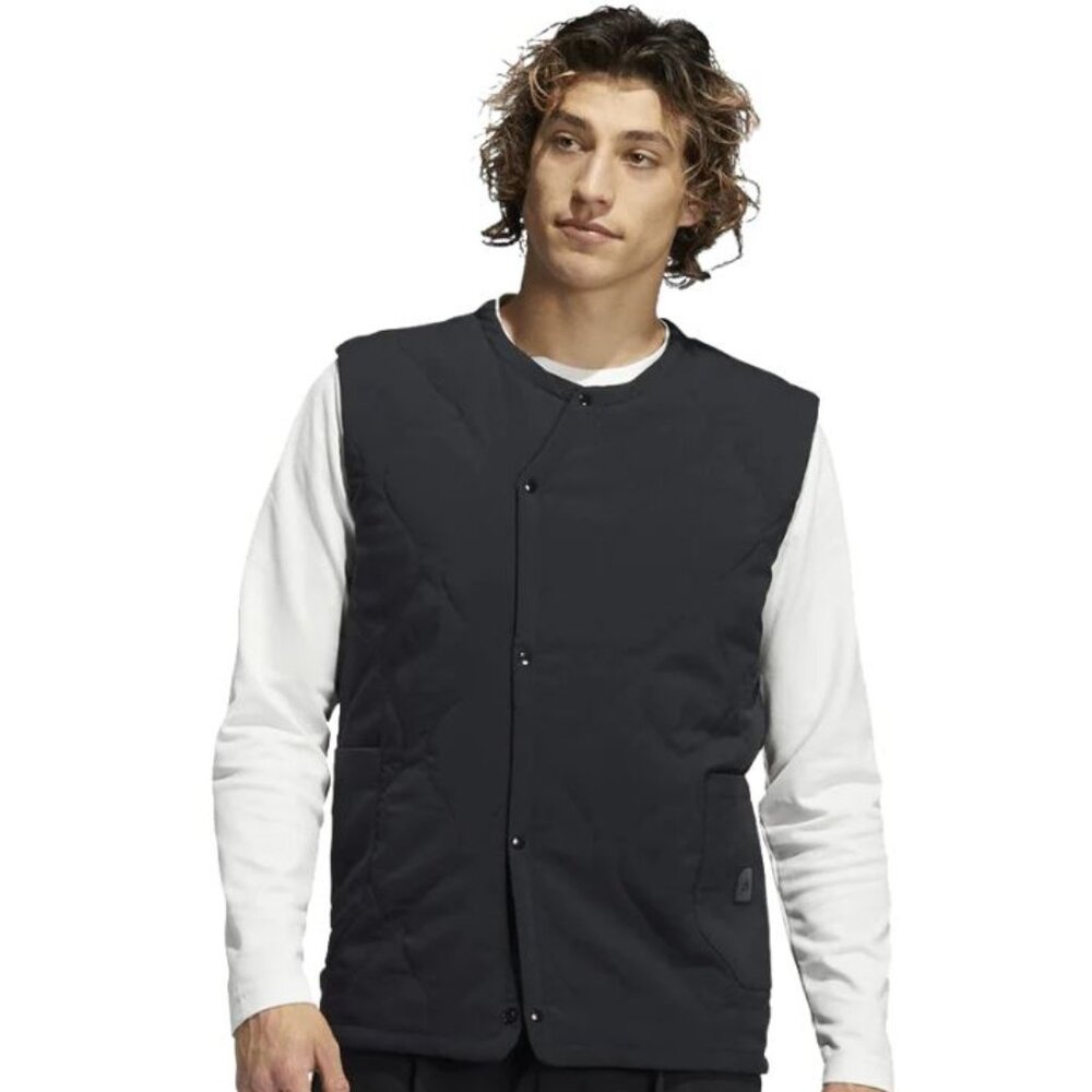 Adidas Adicross Elements Golf Vest Black Men's Large